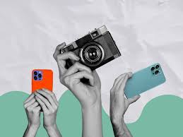 Person browsing old Instagram Reels on a laptop